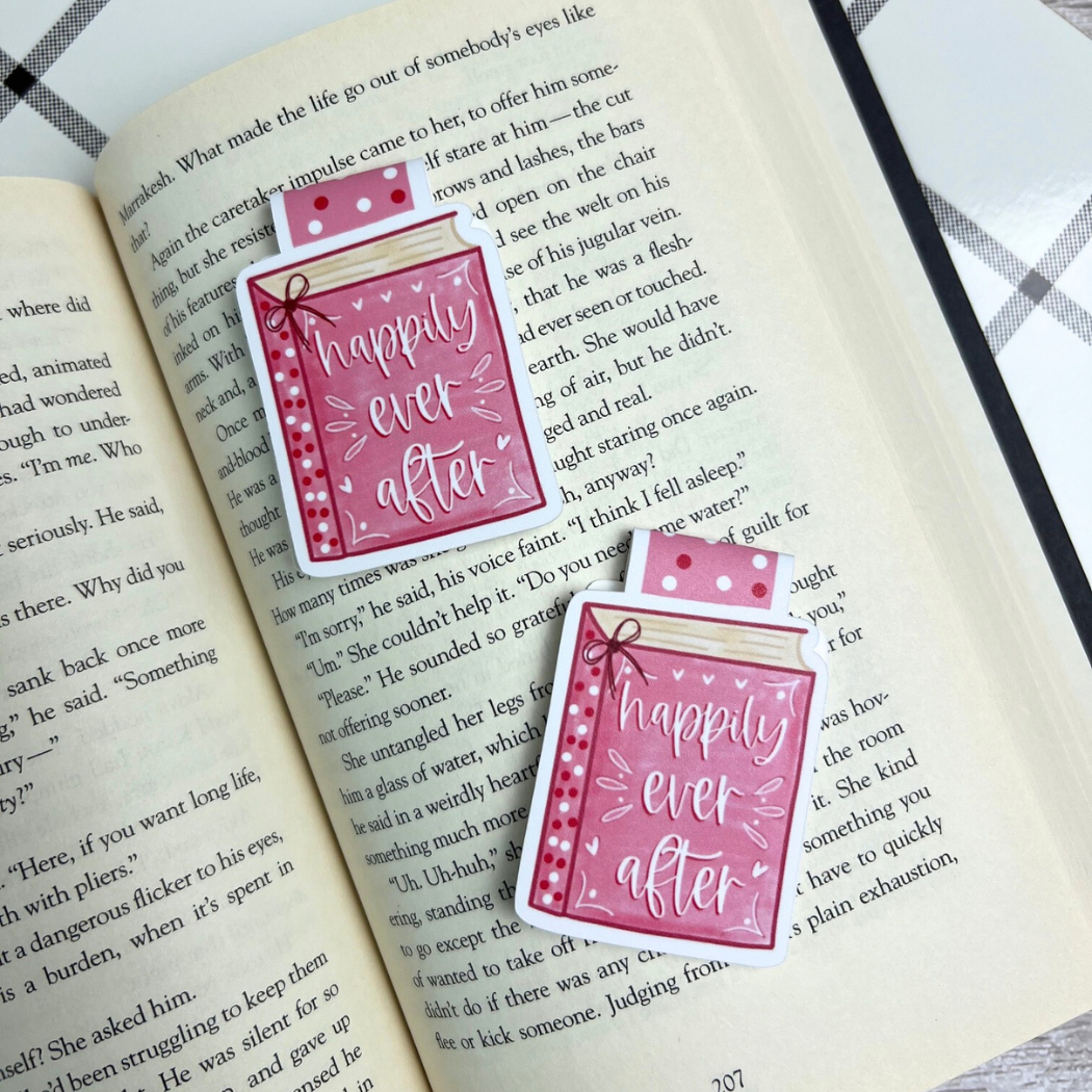Happily Ever After Magnetic Bookmark