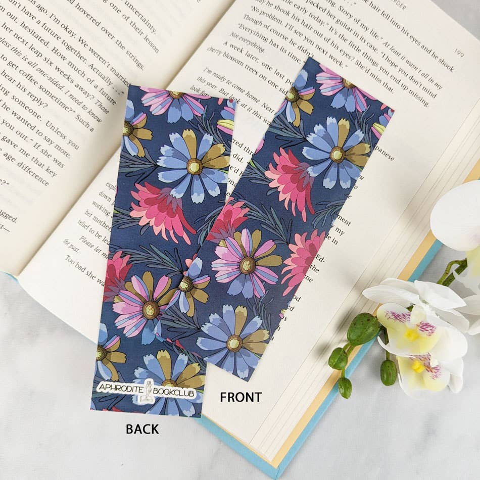 Purple Flowers bookmark