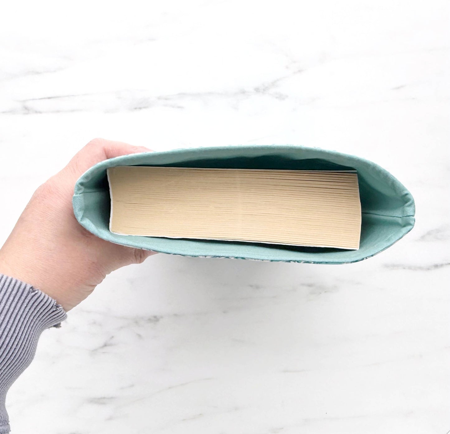 Teal Floral Book or Kindle Sleeves