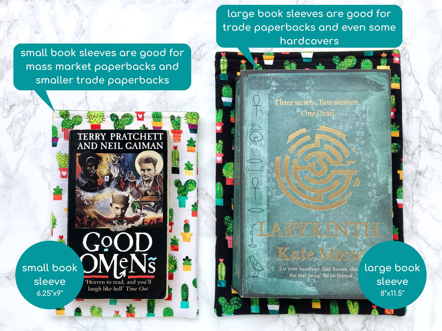 Teal Floral Book or Kindle Sleeves