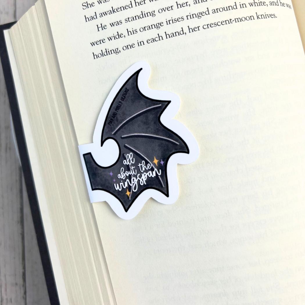 Wingspan Romantasy Magnetic Bookmark
