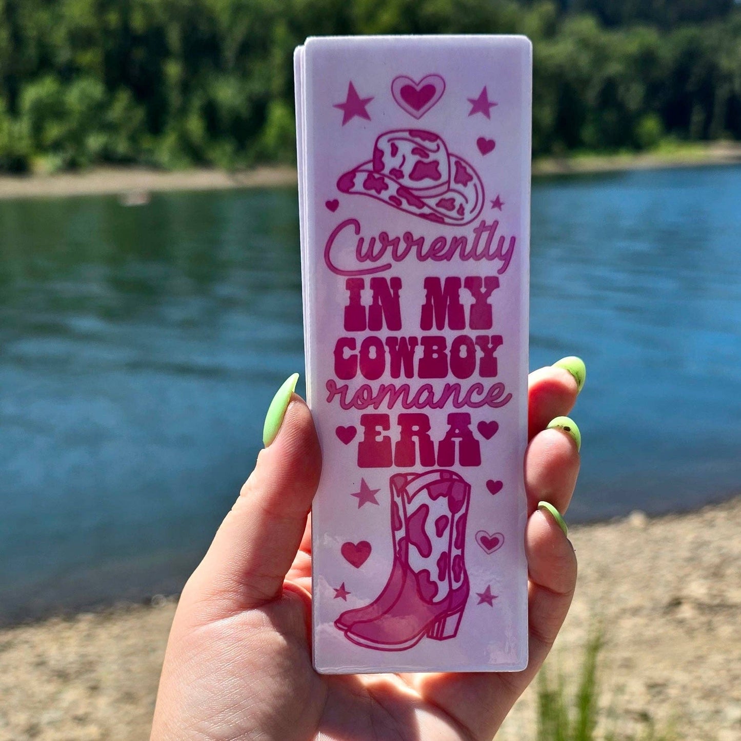 Cowboy Romance Cardstock Bookmark Bundle