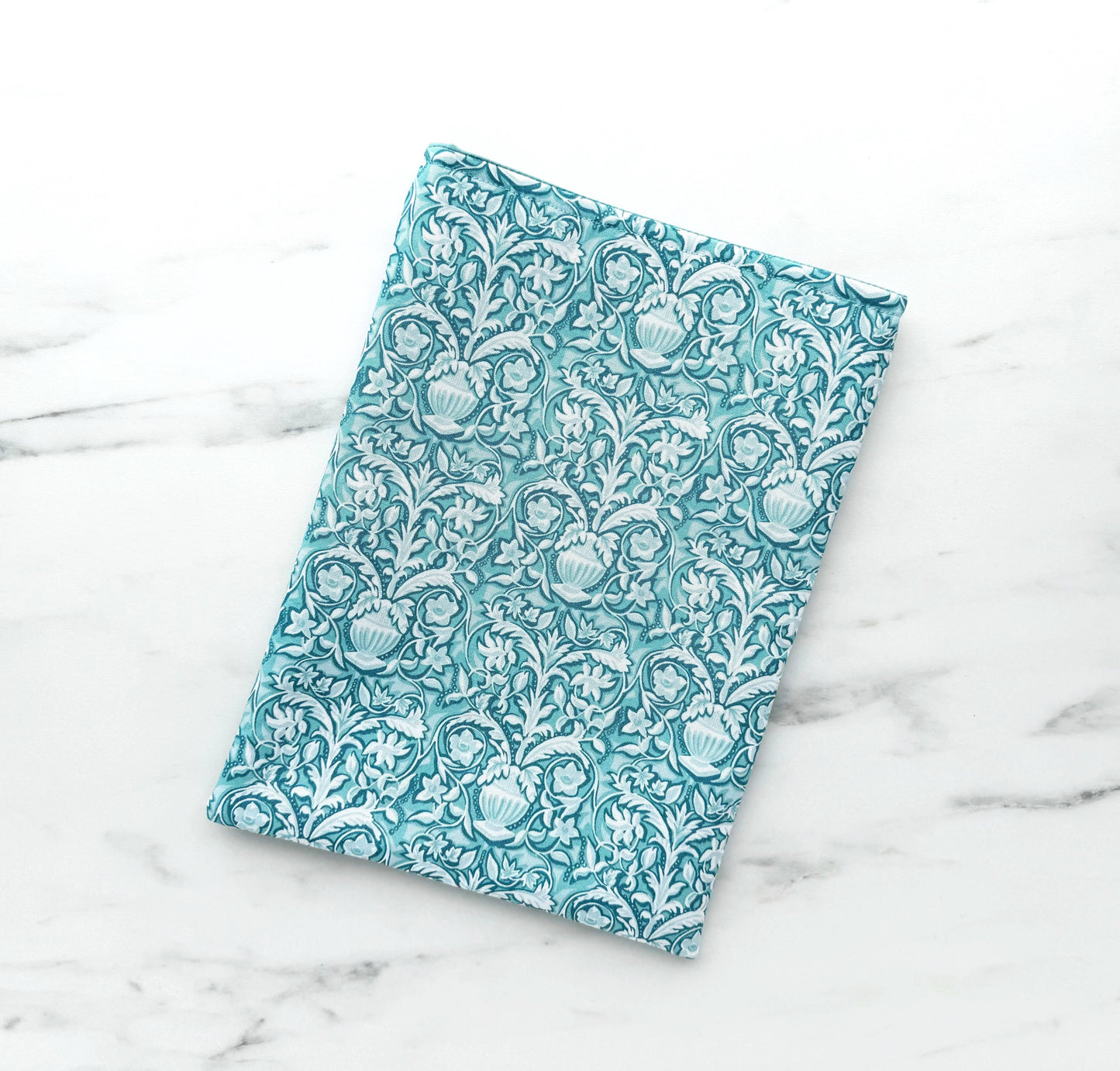 Teal Floral Book or Kindle Sleeves