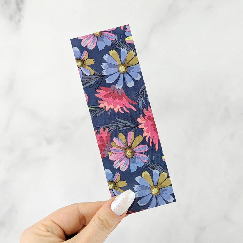 Purple Flowers bookmark