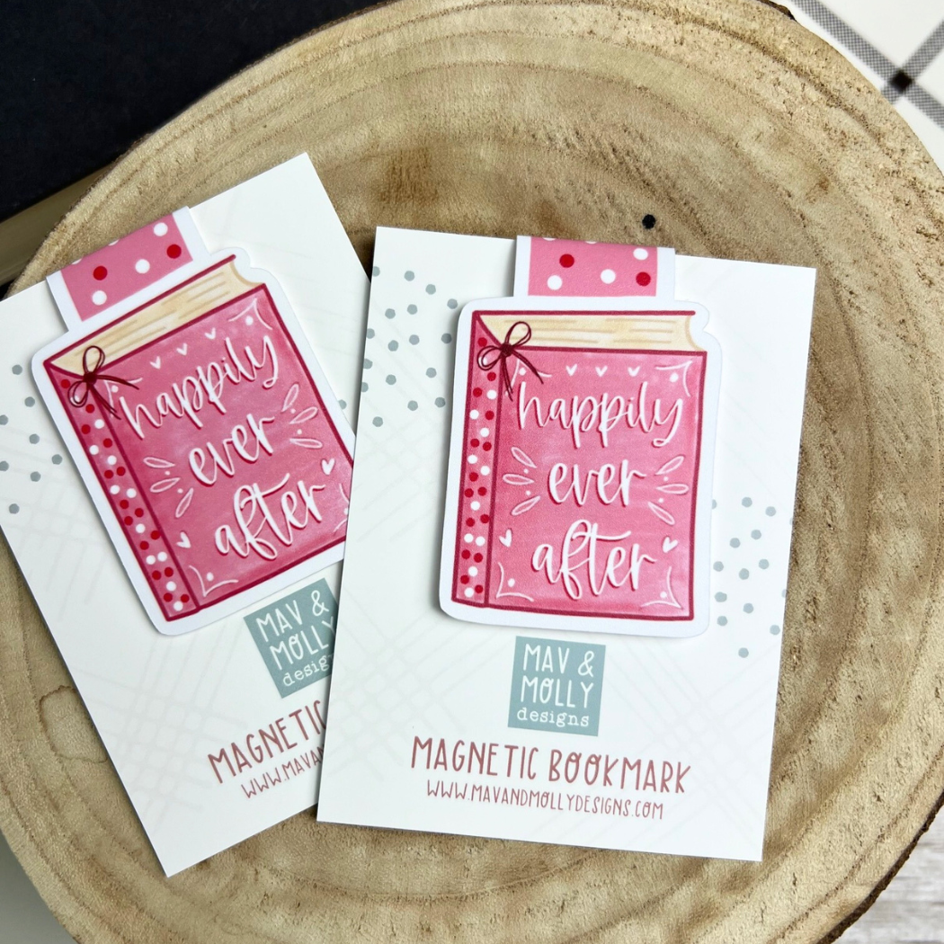 Happily Ever After Magnetic Bookmark