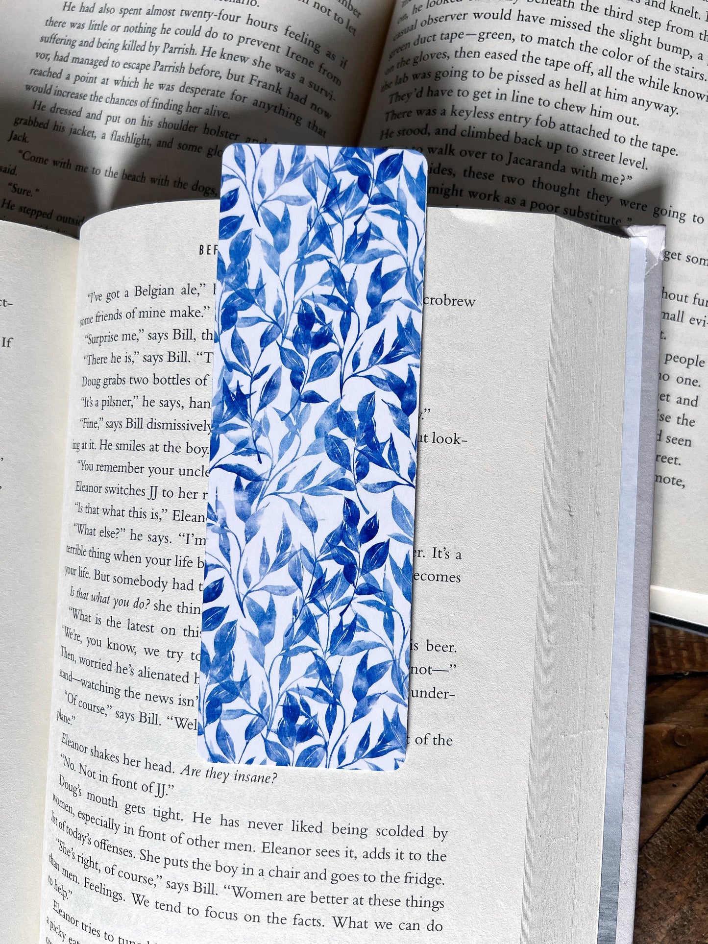 French Blue Bookmark