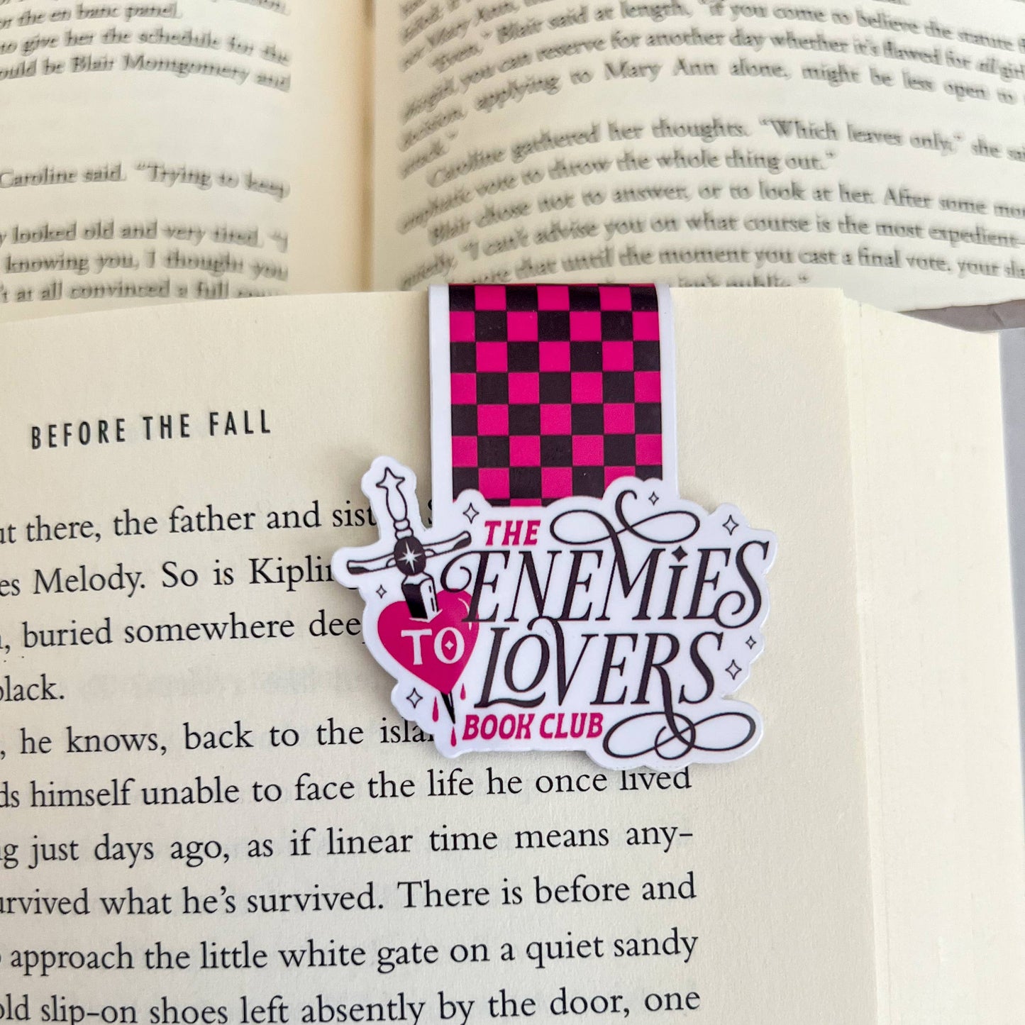 Enemies to Lovers Magnetic Bookmark