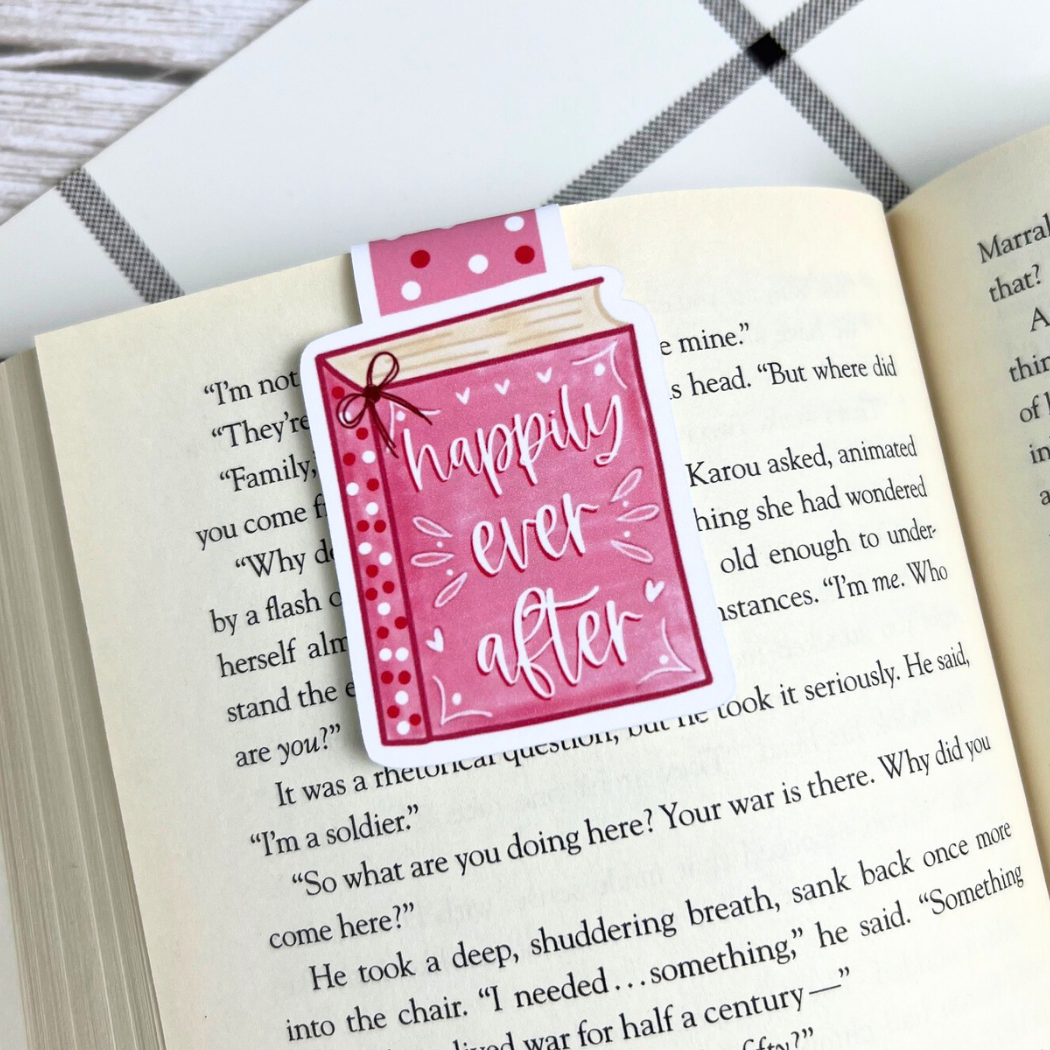 Happily Ever After Magnetic Bookmark
