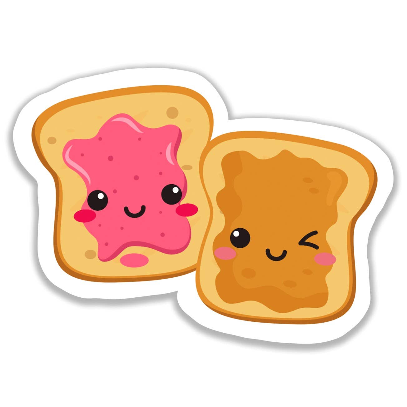 Peanut Butter Jelly Sticker