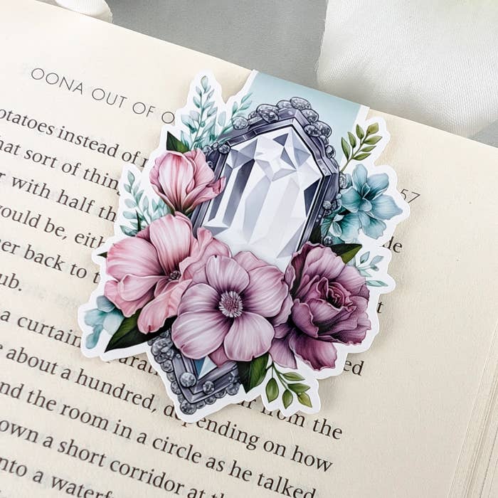 Crystal Magnetic Bookmark