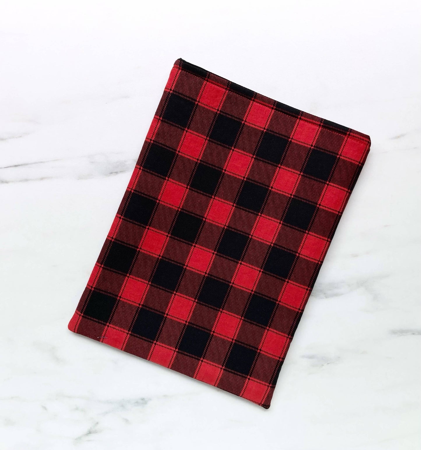 Buffalo Plaid Book Sleeve