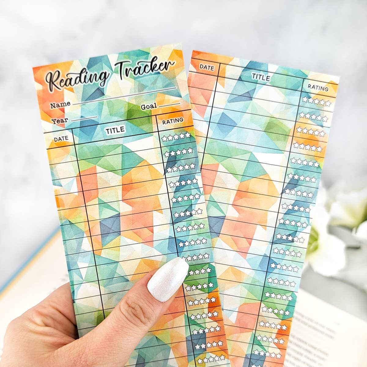 Geometric Reading Tracker