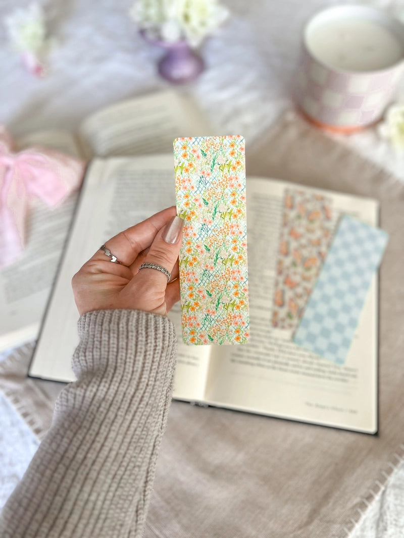 Spring Floral Bookmark