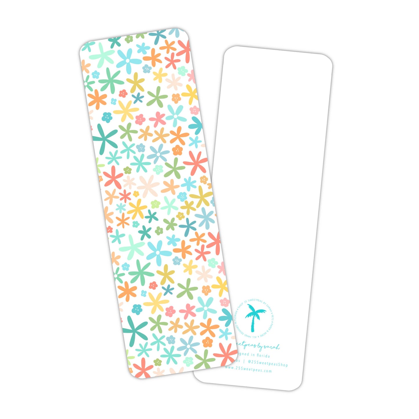 Rainbow Daisy Bookmark
