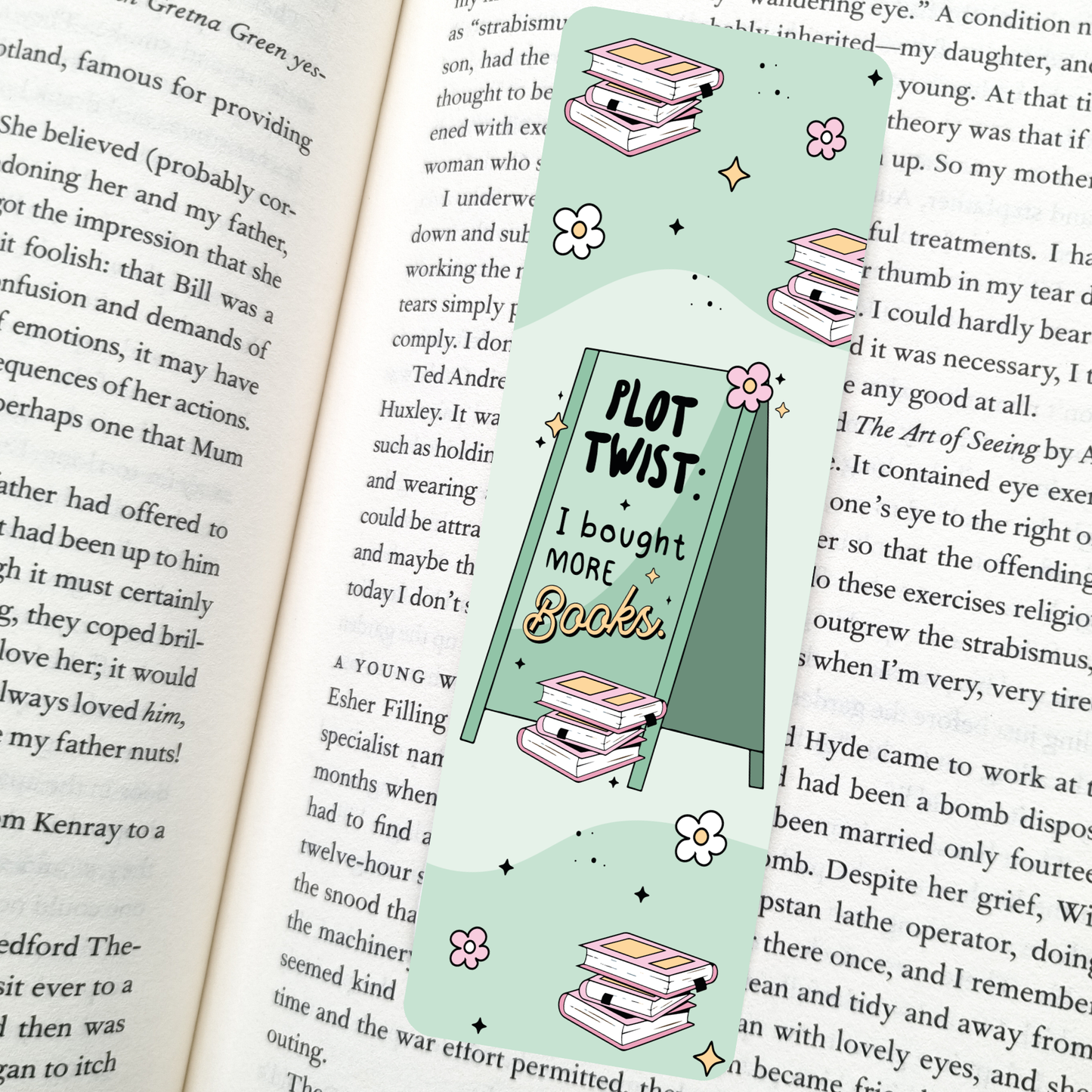 Plot Twist Bookmark