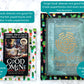 Teal Floral Book or Kindle Sleeves