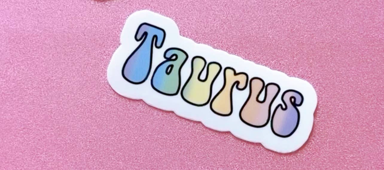 Rainbow Zodiac Stickers