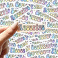 Rainbow Zodiac Stickers