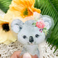 Baby Koala Clear Vinyl Sticker