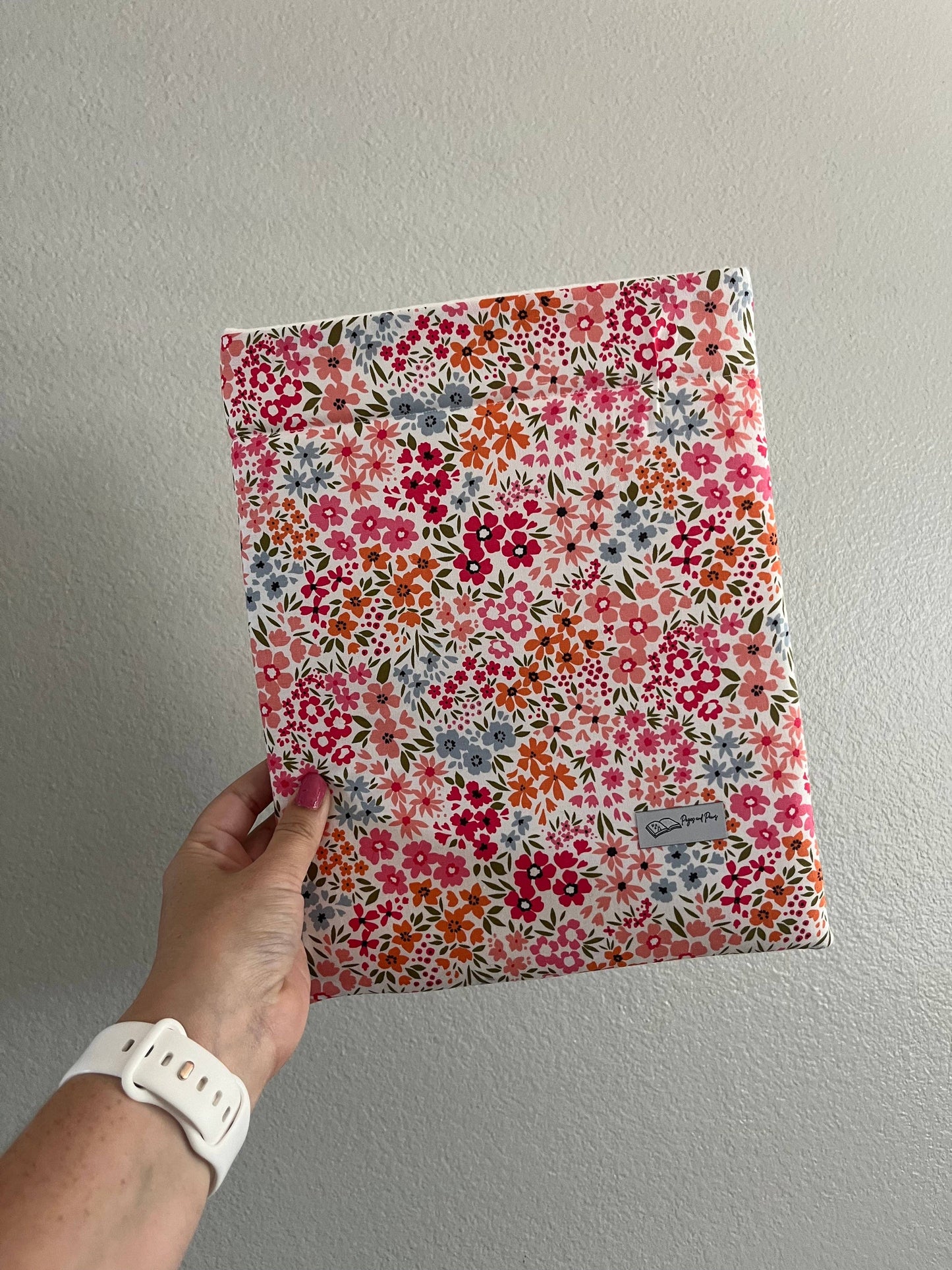 Ditsy Pink Floral Kindle or Book Sleeve