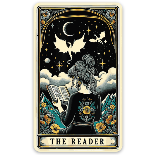 The Reader Tarot Card Sticker