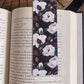 Dark Floral Bookmark
