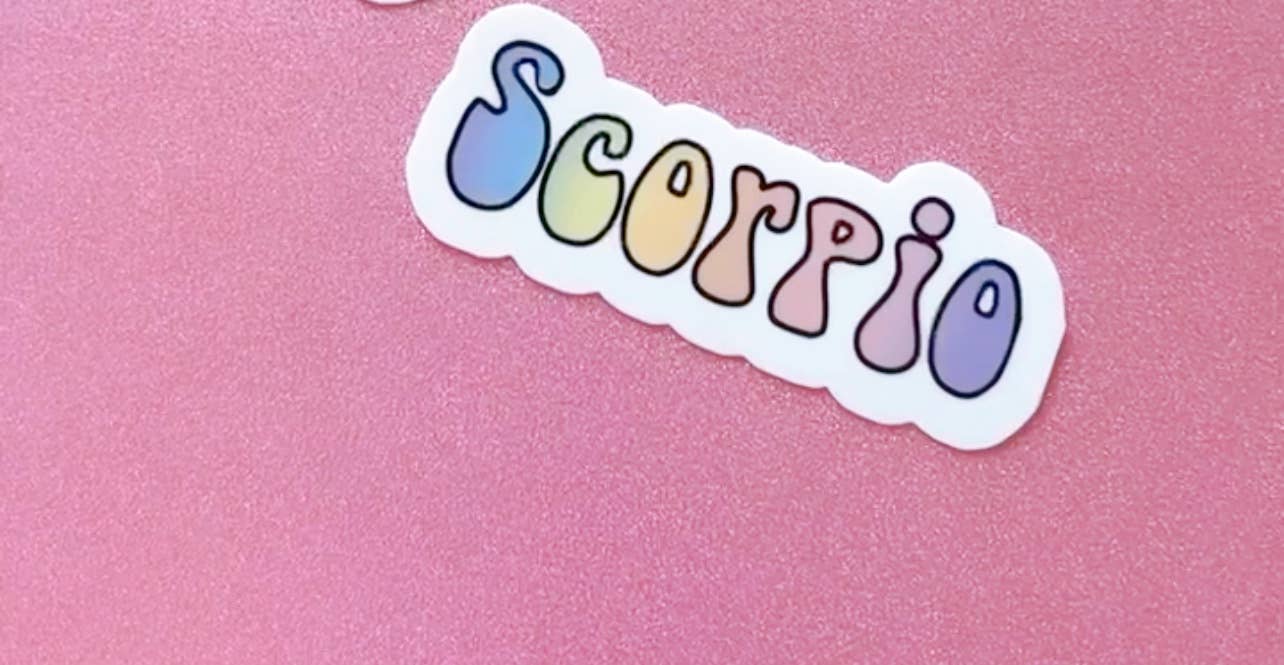 Rainbow Zodiac Stickers