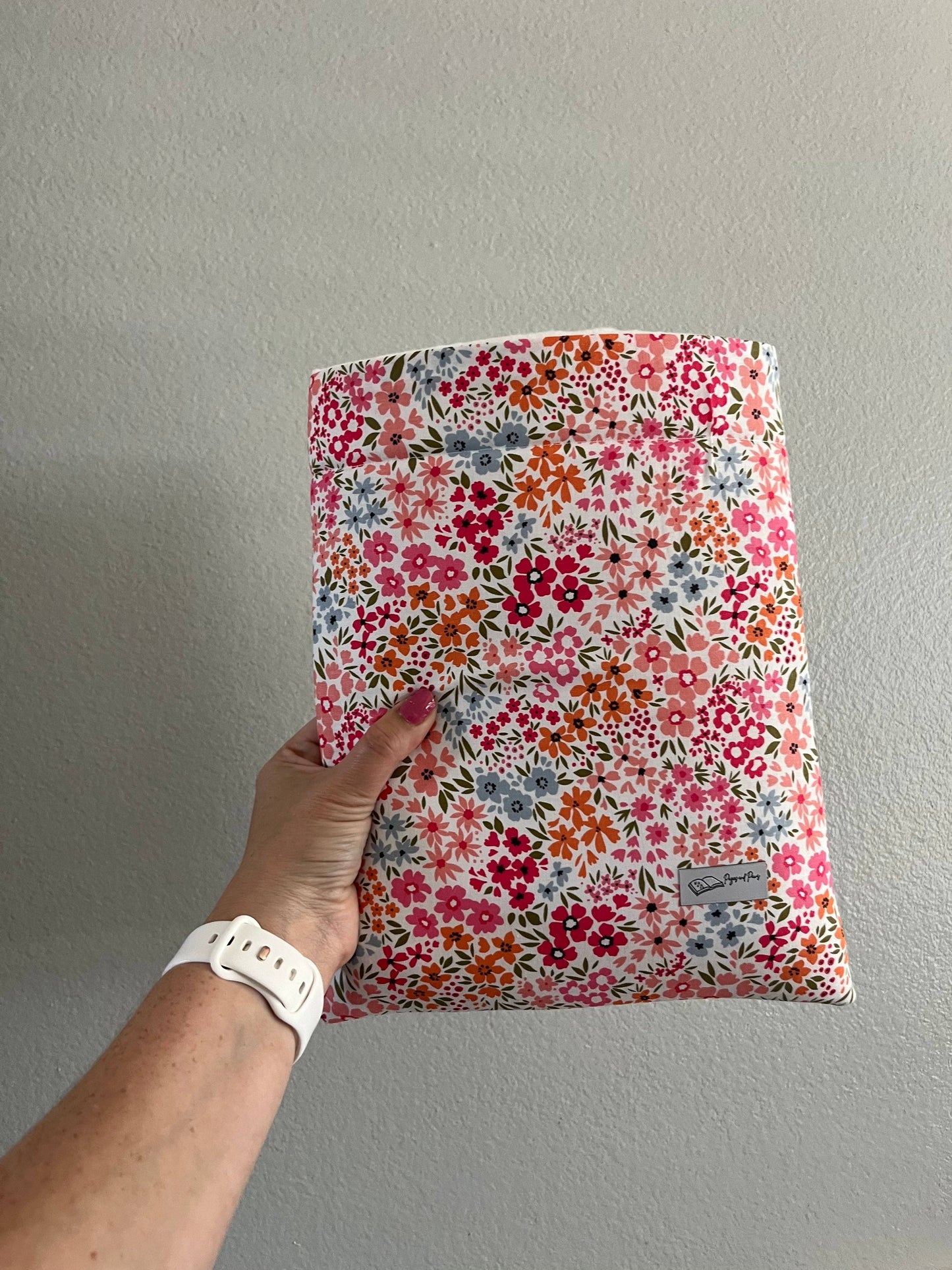 Ditsy Pink Floral Kindle or Book Sleeve