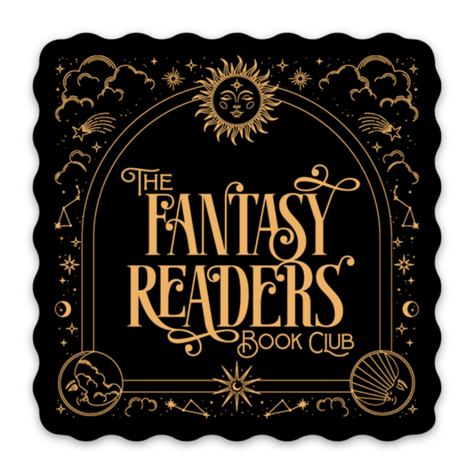 Fantasy Readers Books Club Sticker