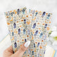 Crystals Reading Tracker Bookmark