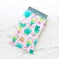 Pink "Catcus"  Book Sleeve