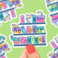 I Have No Shelf Control Books Literature Vinyl Sticker