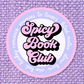 Spicy Book Club Vinyl Sticker  *Glitter*