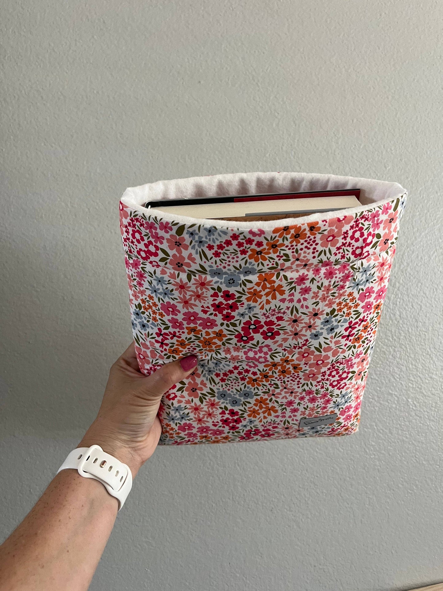 Ditsy Pink Floral Kindle or Book Sleeve