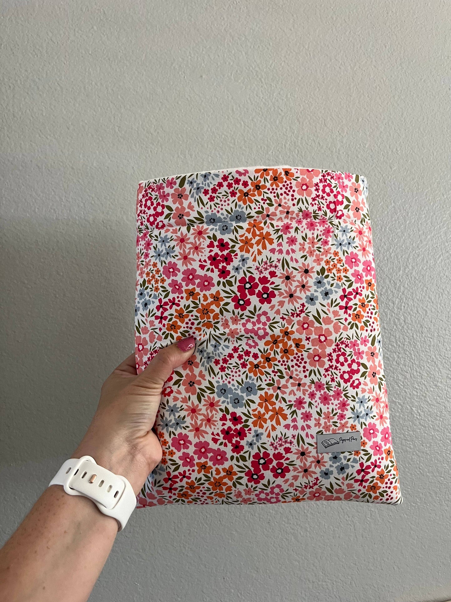 Ditsy Pink Floral Kindle or Book Sleeve