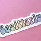 Rainbow Zodiac Stickers