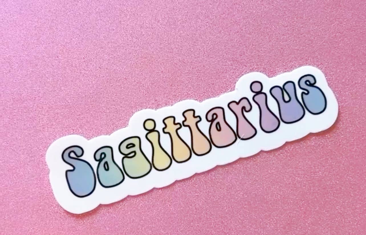 Rainbow Zodiac Stickers